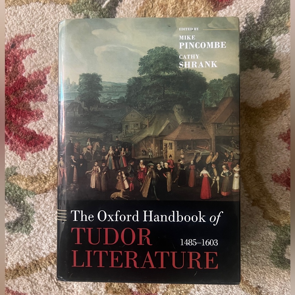 The Oxford Handbook of Tudor Literature hardcover- very good